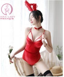 Cosplay thỏ nhung phối ren bodysuit sexy CP212 4 Cosplay thỏ nhung phối ren bodysuit sexy CP212 16