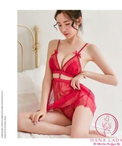 Đầm ngủ ren cao cấp mềm mịn VN318 7 Đầm ngủ ren cao cấp mềm mịn VN318 19