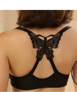 Bộ lót ren cài trước dây bướm nâng ngực siêu xinh DL09 12