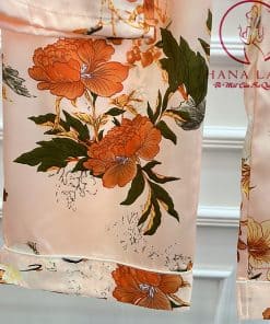 Bộ ngủ pijama lụa tơ họa tiết hoa quỳnh cao cấp PJ262 5 Bộ ngủ pijama lụa tơ họa tiết hoa quỳnh cao cấp PJ262 11