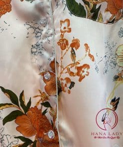 Bộ ngủ pijama lụa tơ họa tiết hoa quỳnh cao cấp PJ262 6 Bộ ngủ pijama lụa tơ họa tiết hoa quỳnh cao cấp PJ262 12