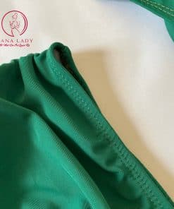 Bikini lưng cao xanh trơn BN097 4 Bikini lưng cao xanh trơn BN097 14