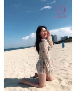 Áo khoác ngoài đi biển trendy BN101 9