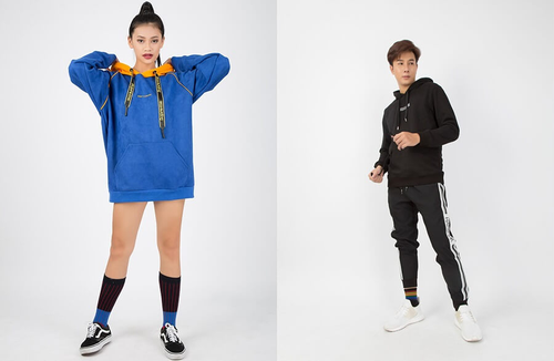 Áo hoodie là gì? Cách phối đồ với áo hoodie đúng cách nhất 2 áo hoodie 1