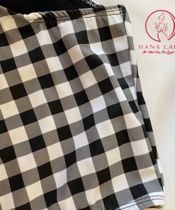 Bikini 2 mảnh tay cánh tiên sọc caro nâng ngực BN099 4 Bikini 2 mảnh tay cánh tiên sọc caro nâng ngực BN099 13