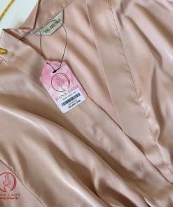 Áo choàng ngủ lụa phối ren cao cấp VN326 24