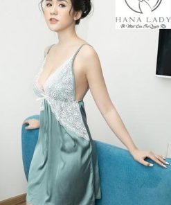 Váy ngủ lụa Thái Tuấn cao cấp phối ren VN368 3 Váy ngủ lụa Thái Tuấn cao cấp phối ren VN368 6