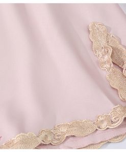 Set bộ ngủ 3 món lụa áo dây + quần ngắn + quần dài PJ283 4 Set bộ ngủ 3 món lụa áo dây + quần ngắn + quần dài PJ283 8