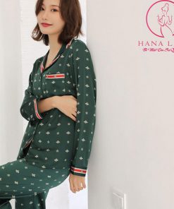Pijama lụa tơ cao cấp Gucci Ong PJ346 11