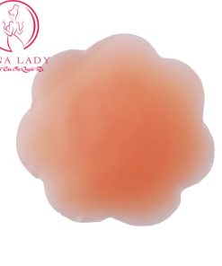 Miếng dán nhũ hoa silicon cao cấp hình hoa (có miếng thông hơi đầu ti) DT04 8