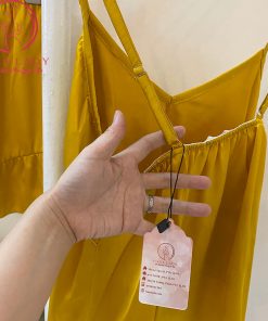 Bộ ngủ lụa 2 dây bèo lụa Thái Tuấn cao cấp PJ349D 9 Bộ ngủ lụa 2 dây bèo lụa Thái Tuấn cao cấp PJ349D 23
