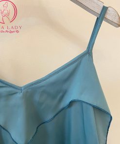 Bộ ngủ lụa 2 dây bèo lụa Thái Tuấn cao cấp PJ349D 4 Bộ ngủ lụa 2 dây bèo lụa Thái Tuấn cao cấp PJ349D 18