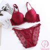 Bộ lót ren sexy nâng ngực quần cạp chéo cao cấp DL014 2 Bộ lót ren sexy nâng ngực quần cạp chéo cao cấp DL014 2