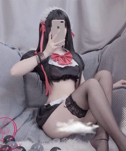Cosplay hầu gái xuyên thấu sexy CP227 3 Cosplay hầu gái xuyên thấu sexy CP227 9