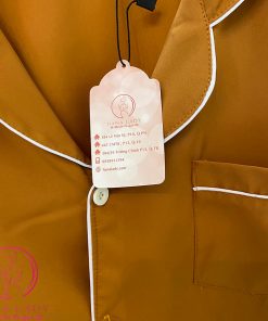 Pijama lụa giấy mềm mịn (may kĩ) cộc trơn PJ364 11 Pijama lụa giấy mềm mịn (may kĩ) cộc trơn PJ364 21