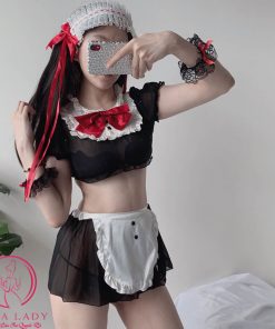 Cosplay hầu gái xuyên thấu sexy CP227 6 Cosplay hầu gái xuyên thấu sexy CP227 12