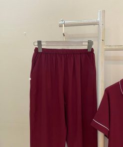 Pijama lụa giấy mềm mịn (may kĩ) cộc trơn PJ364 4 Pijama lụa giấy mềm mịn (may kĩ) cộc trơn PJ364 14