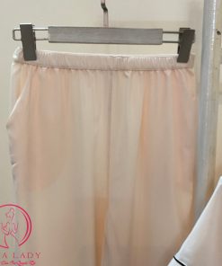 Pijama lụa giấy mềm mịn (may kĩ) cộc trơn PJ364 7 Pijama lụa giấy mềm mịn (may kĩ) cộc trơn PJ364 17