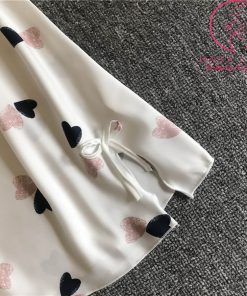 Váy nủ lụa tơ họa tiết tim cao cấp VN397 3 Váy nủ lụa tơ họa tiết tim cao cấp VN397 9