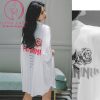 Váy ngủ lụa sơ mi pijama cao cấp PJ381 2 Váy ngủ lụa sơ mi pijama cao cấp PJ381 2