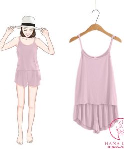 Bộ ngủ thun cotton mềm mịn cực mát VN409 16