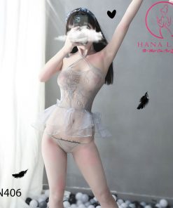 Váy ngủ ren xòe xuyên thấu sexy VN406 5 Váy ngủ ren xòe xuyên thấu sexy VN406 11