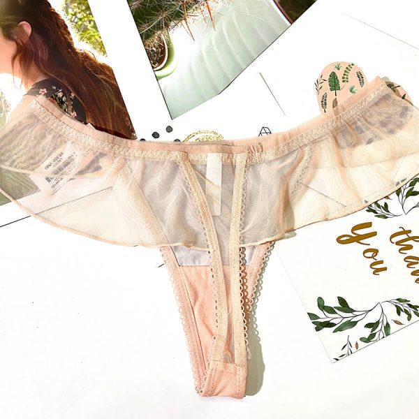 Quần lọt khe bèo ren cao cấp - hồng LK063P 8 Quần lọt khe bèo ren cao cấp - hồng LK063P 12