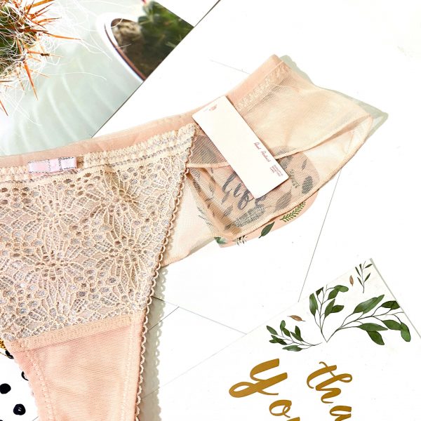 Quần lọt khe bèo ren cao cấp - hồng LK063P 7 Quần lọt khe bèo ren cao cấp - hồng LK063P 11