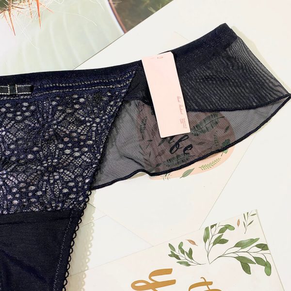 Quần lọt khe bèo ren cao cấp - Đen LK063B 7 Quần lọt khe bèo ren cao cấp - Đen LK063B 11