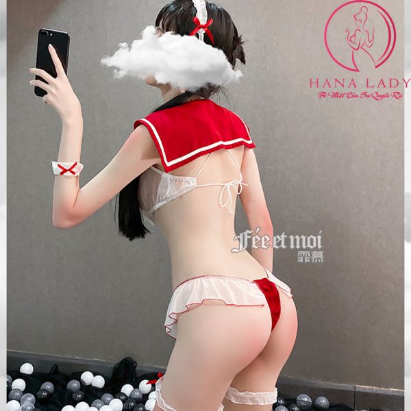 Cosplay học sinh bra sexy đỏ CP221R 10 Cosplay học sinh bra sexy đỏ CP221R 16
