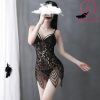 Váy ngủ ren mềm mịn đuôi cá sexy VN129 2 Váy ngủ ren mềm mịn đuôi cá sexy VN129 2