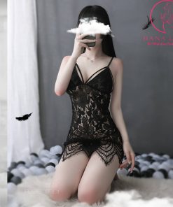 Váy ngủ ren mềm mịn đuôi cá sexy VN129 8 Váy ngủ ren mềm mịn đuôi cá sexy VN129 16
