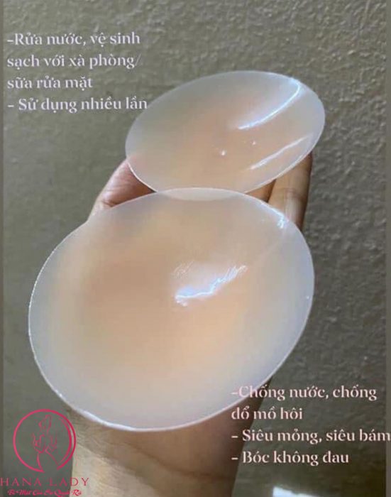 Miếng dán ngực silicon cao cấp không lộ viền DT08 15