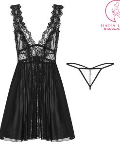 Váy ngủ xẻ ngực hở mông sexy VN413 7 Váy ngủ xẻ ngực hở mông sexy VN413 14