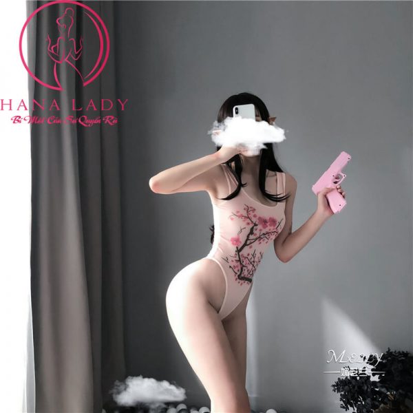 Bodysuit hoa anh đào Sakura sexy CP251 14