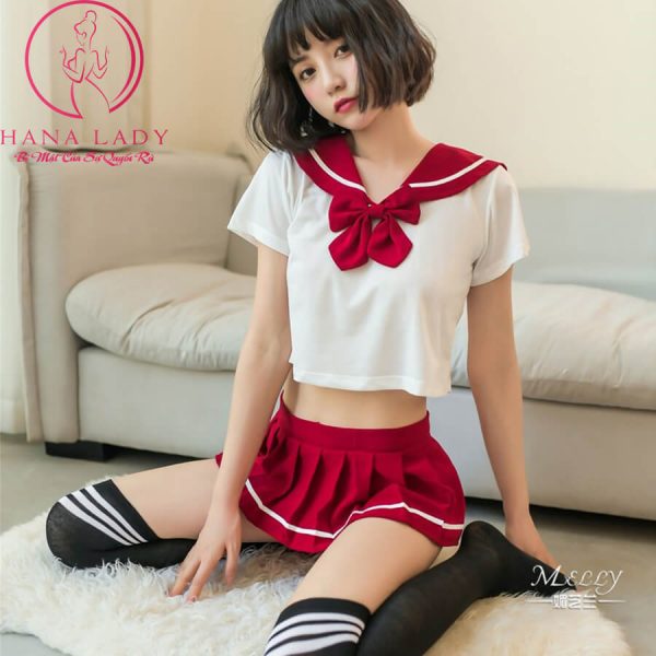 Cosplay nữ sinh sexy đỏ CP215R 7 Cosplay nữ sinh sexy đỏ CP215R 10