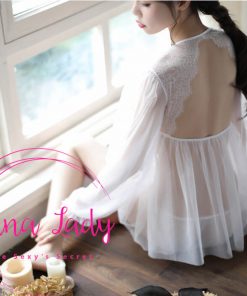 Váy ngủ tay phồng công chúa cao cấp VN116 3 Váy ngủ tay phồng công chúa cao cấp VN116 12