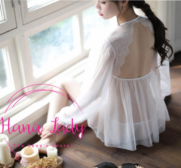 Váy ngủ tay phồng công chúa cao cấp VN116 13 Váy ngủ tay phồng công chúa cao cấp VN116 22