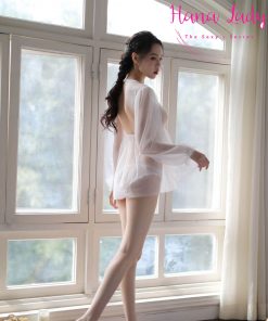 Váy ngủ tay phồng công chúa cao cấp VN116 4 Váy ngủ tay phồng công chúa cao cấp VN116 13