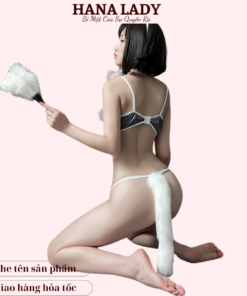 Quần chip lọt khe đuôi thỏ cute LK067 10 Quần chip lọt khe đuôi thỏ cute LK067 20