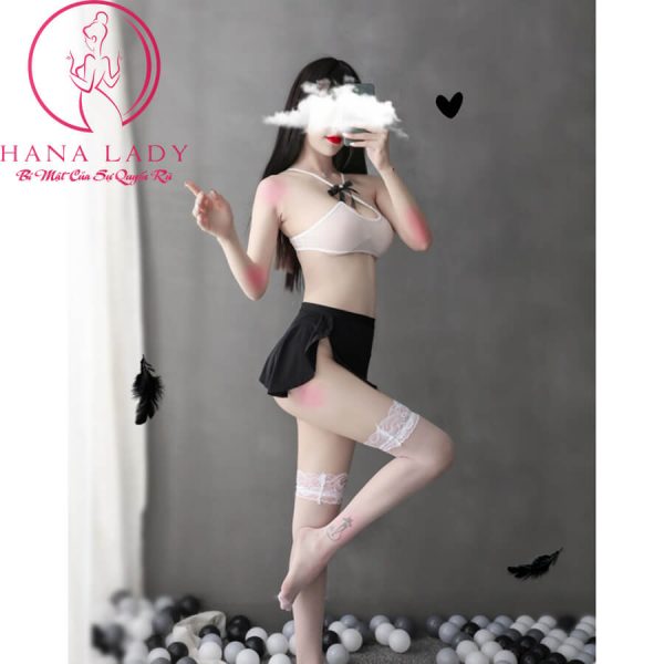 Cosplay thư ký xẻ đùi sexy CP248 10