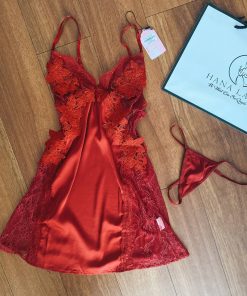 Váy ngủ lụa phối ren quyến rũ cao cấp VN432 10 Váy ngủ lụa phối ren quyến rũ cao cấp VN432 19