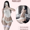 Cosplay sexy yếm ren nhúng bèo quyến rũ CP257 1 Cosplay sexy yếm ren nhúng bèo quyến rũ CP257 1