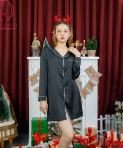 Váy ngủ pijama lụa Thái Tuấn cao cấp PJ460 7 Váy ngủ pijama lụa Thái Tuấn cao cấp PJ460 17