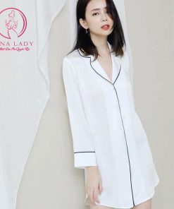Váy ngủ pijama lụa Thái Tuấn cao cấp PJ460 3 Váy ngủ pijama lụa Thái Tuấn cao cấp PJ460 13