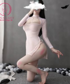 Cosplay sườn xám xuyên thấu cao cấp CP256 8 Cosplay sườn xám xuyên thấu cao cấp CP256 17