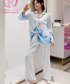 Pijama lụa tơ cao cấp ombre tiên cảnh PJ467 4 Pijama lụa tơ cao cấp ombre tiên cảnh PJ467 10