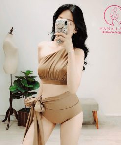 Bikini 2 mảnh cạp cao quây chéo sang chảnh BN117 5 Bikini 2 mảnh cạp cao quây chéo sang chảnh BN117 9