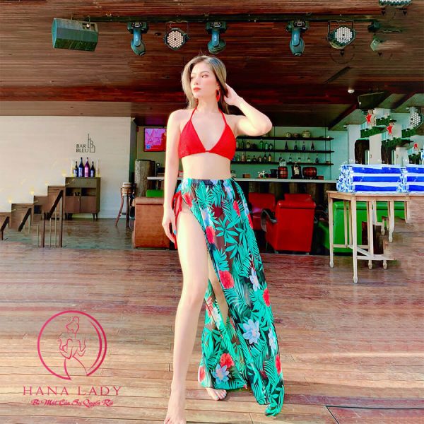 Chân váy choàng bikini voan tơ sang chảnh BN114 10