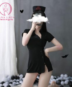 Cosplay nữ y tá đen sexy quyến rũ CP023 6 Cosplay nữ y tá đen sexy quyến rũ CP023 12